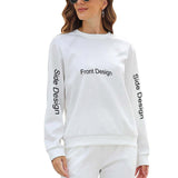 Live Preview Customized Round Neck Sweatshirt Mulitiple Sizes
