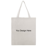 Live Preview Personalized Customized Large Martin Canvas Tote Bag, Single-Sided Print, 15x16ins