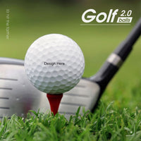 Personalizable Print on Demand Golf Ball