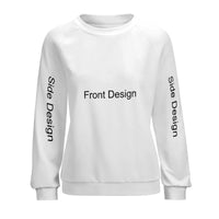 Live Preview Customized Round Neck Sweatshirt Mulitiple Sizes